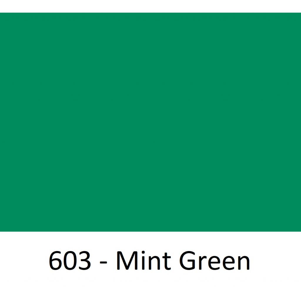 1260mm Wide Oracal 551 Series High Performance Cal Vinyl - Mint Green 603