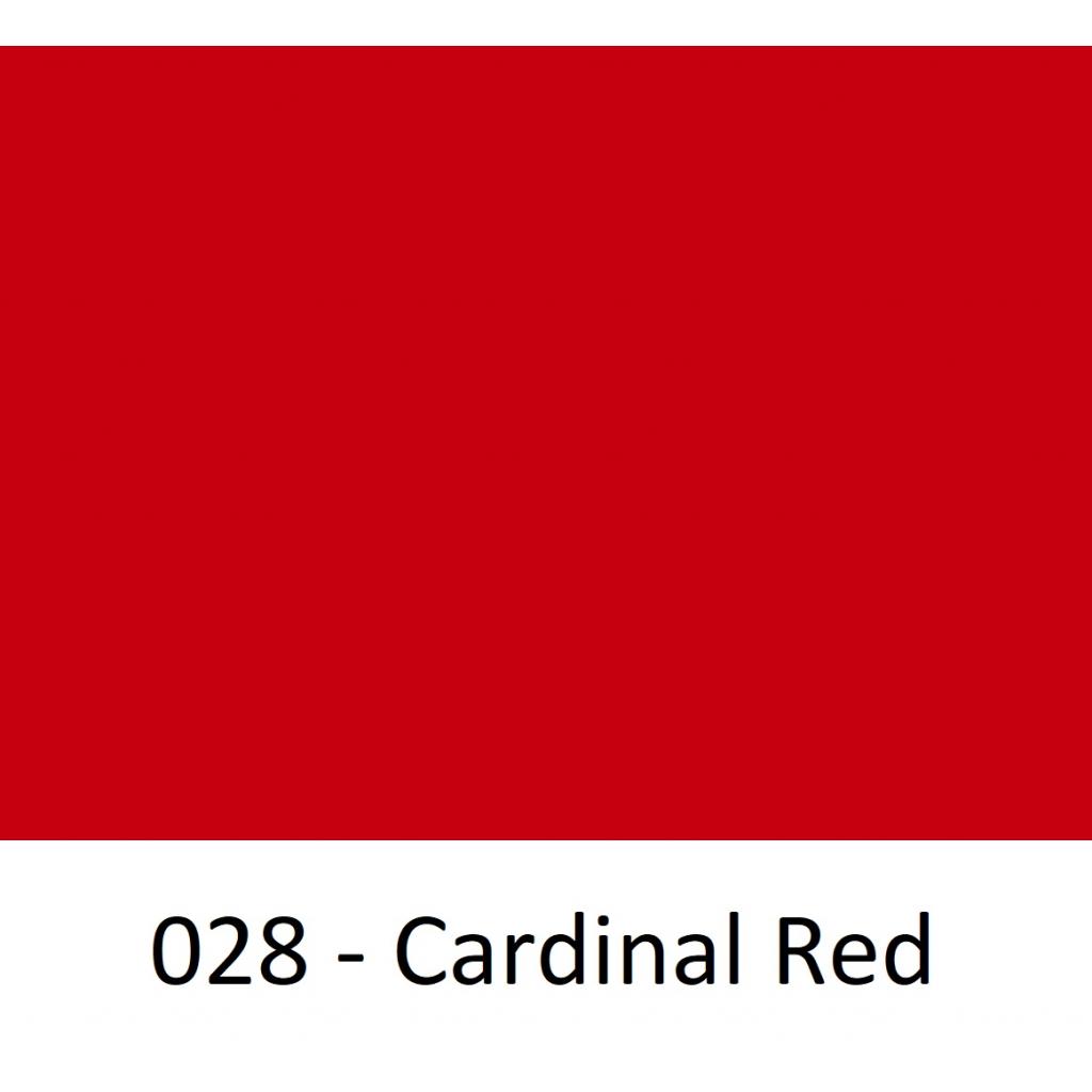 1260mm Wide Oracal 551 Series High Performance Cal Vinyl - Cardinal Red 028