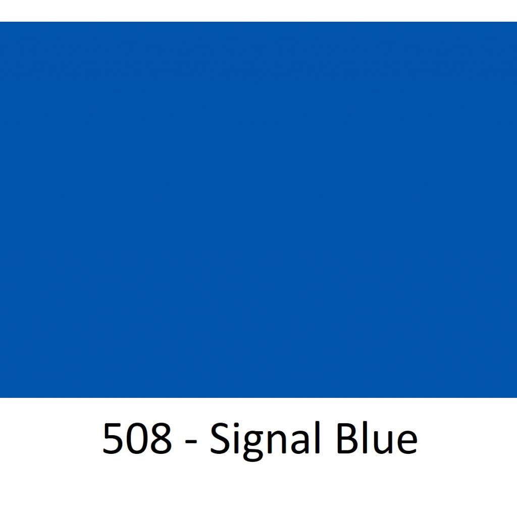 630mm Wide Oracal 551 Series High Performance Cal Vinyl - Signal Blue 508