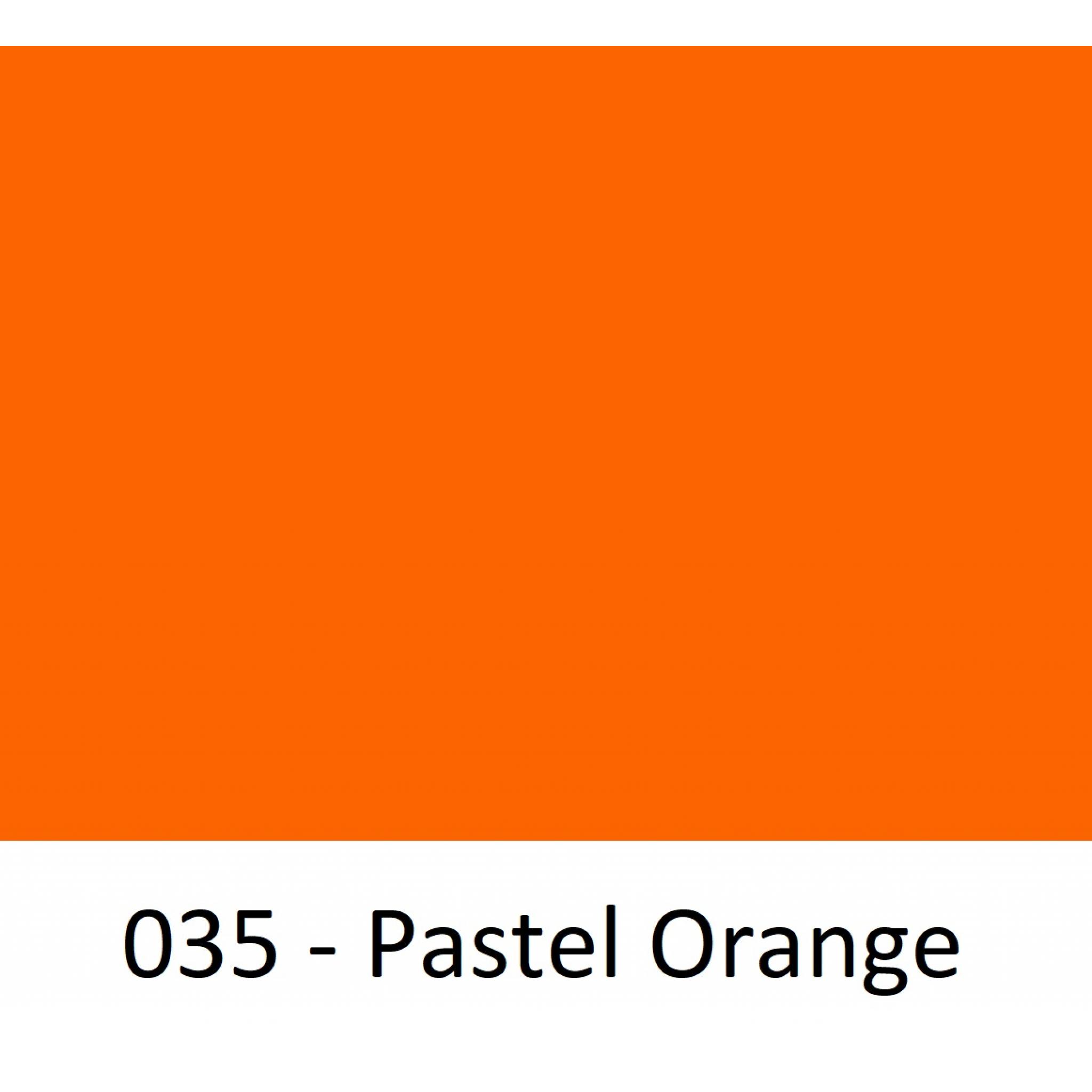 Oracal 751 Vinyl 035 Pastel Orange 630mm - Buy Online Now!