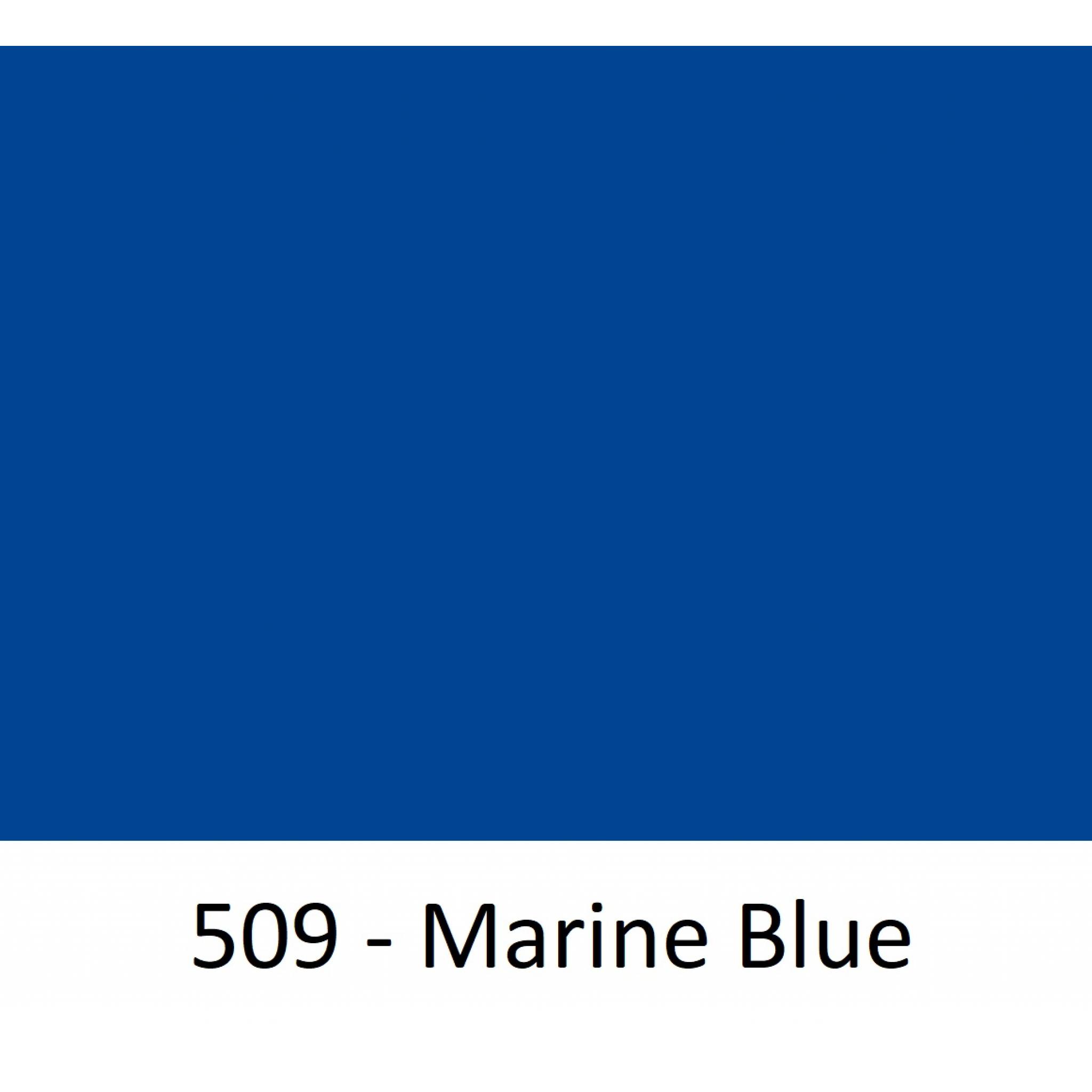 1260mm Wide Oracal 551 Series High Performance Cal Vinyl - Marine Blue 509