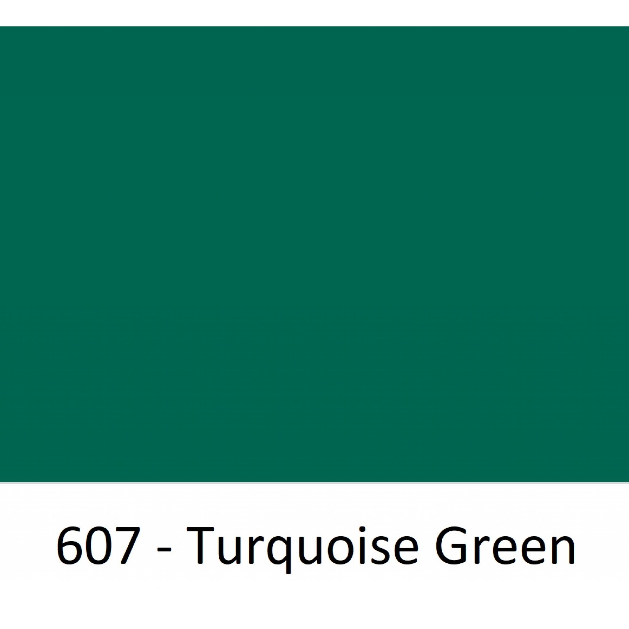 Oracal 751 Vinyl 607 Turquoise Green 1230mm - Buy Online Now!