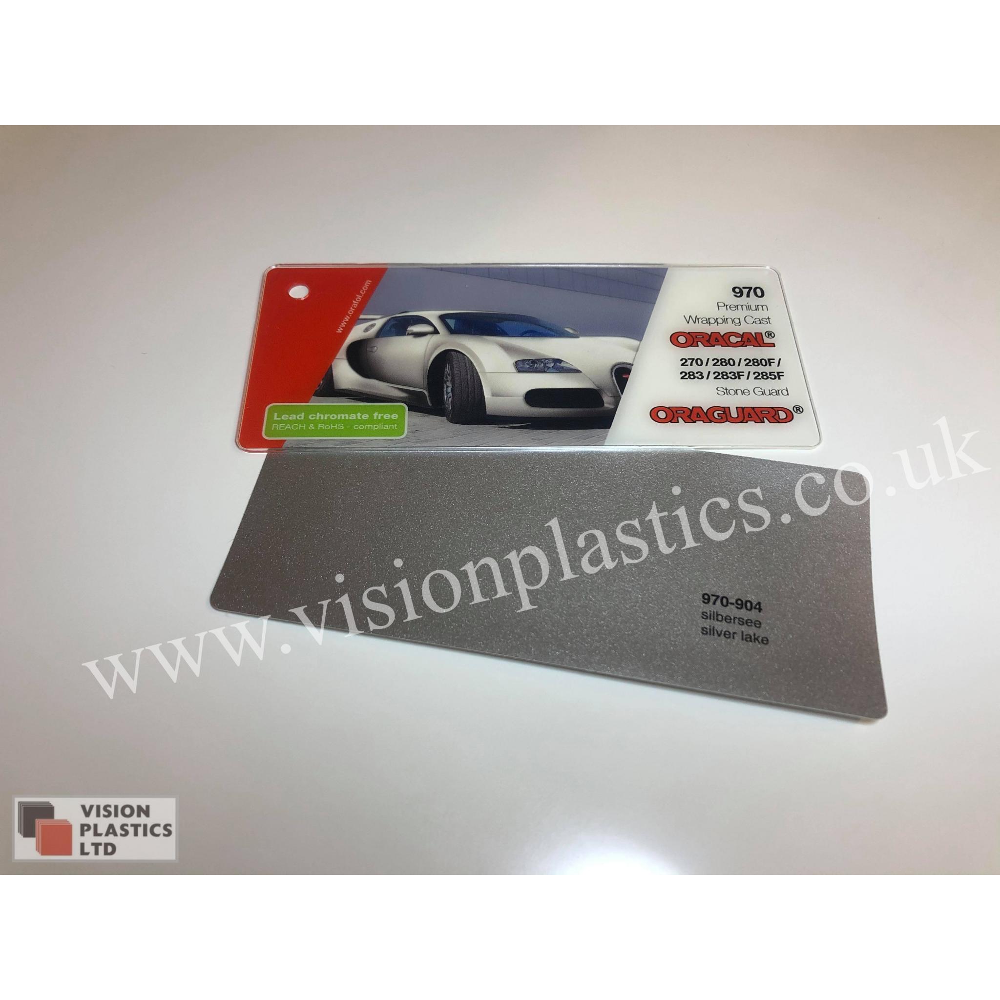 1520mm Wide Oracal 970 Rapid Air Premium Wrapping Cast Vinyl - Silver ...