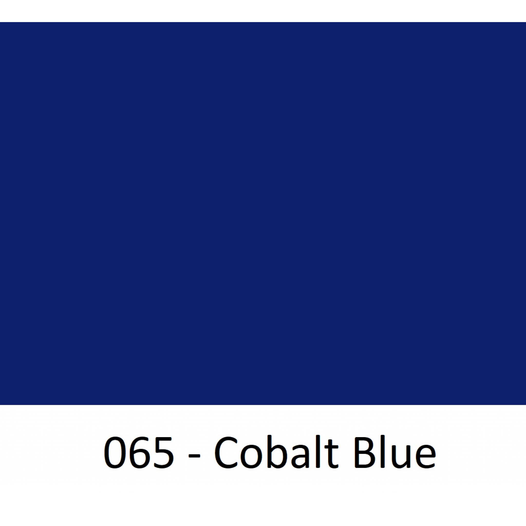 Oracal 751 Vinyl 065 Cobalt Blue 1230mm - Buy Online Now!