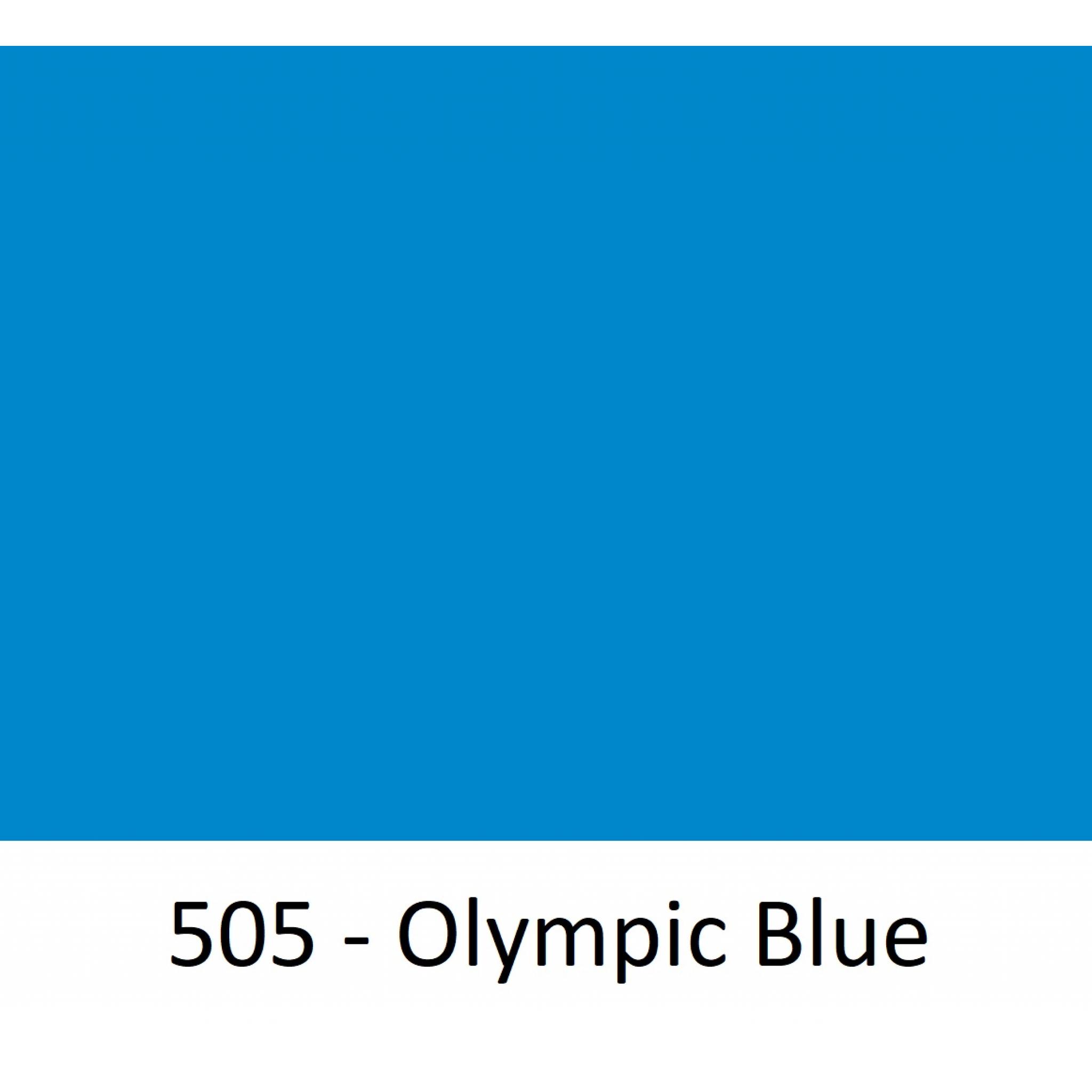 630mm Wide Oracal 551 Series High Performance Cal Vinyl - Olympic Blue 505