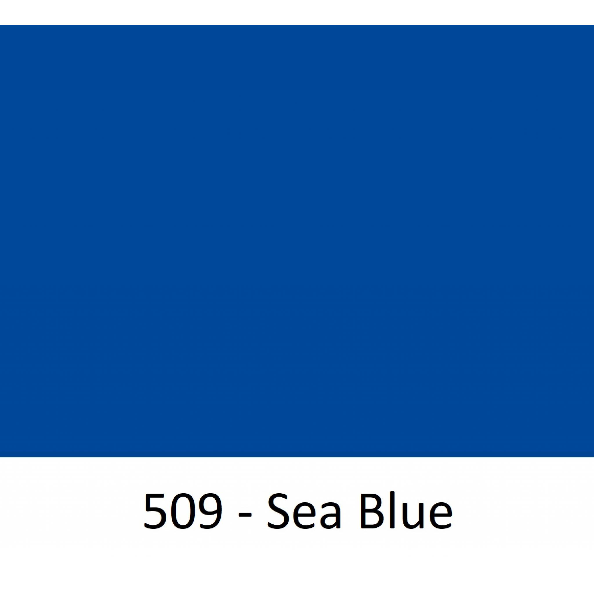 1520mm Wide Oracal 970 Rapid Air Premium Wrapping Cast Vinyl - Sea Blue 509