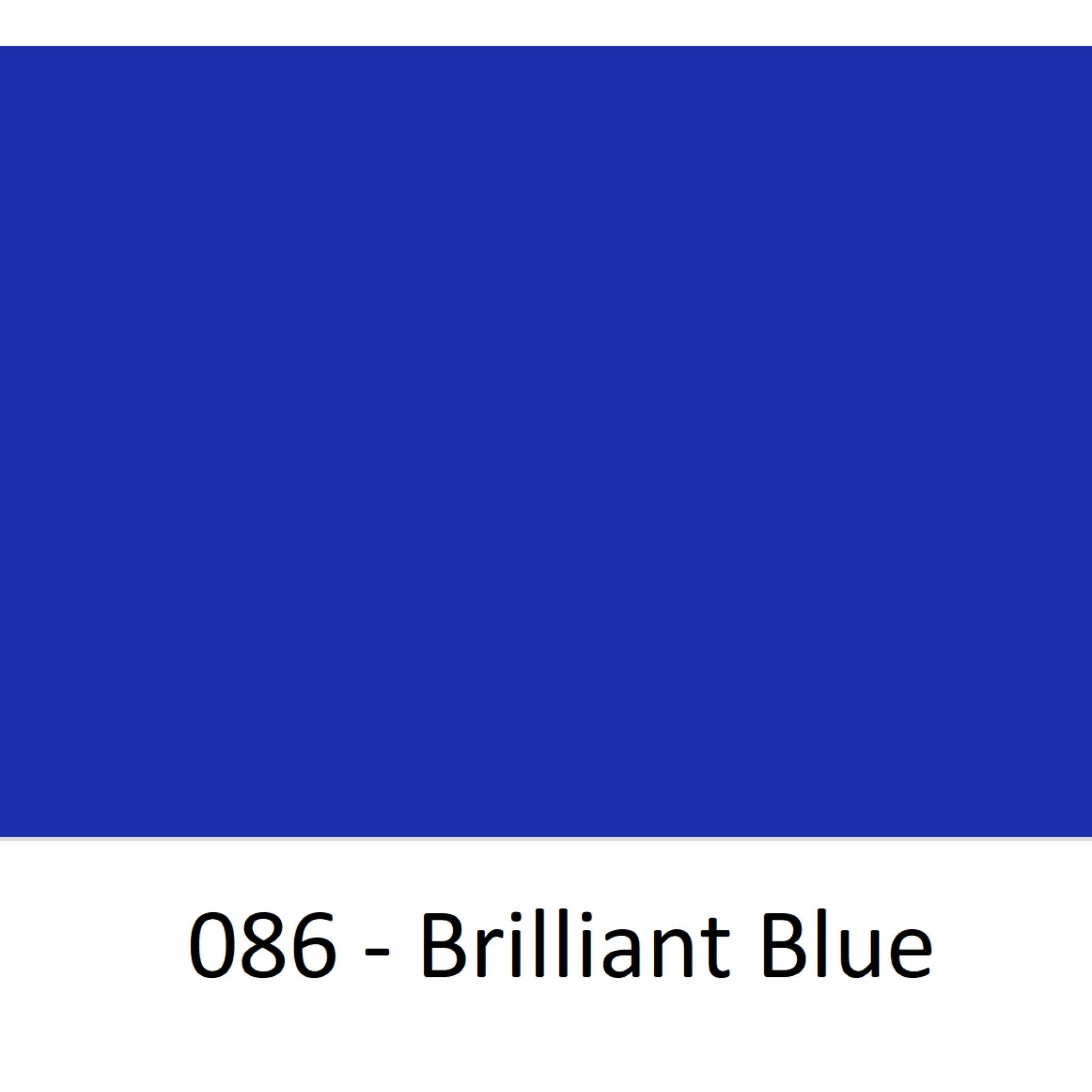 Oracal 651 Vinyl 086 Brilliant Blue 1260mm - Buy Online Now!
