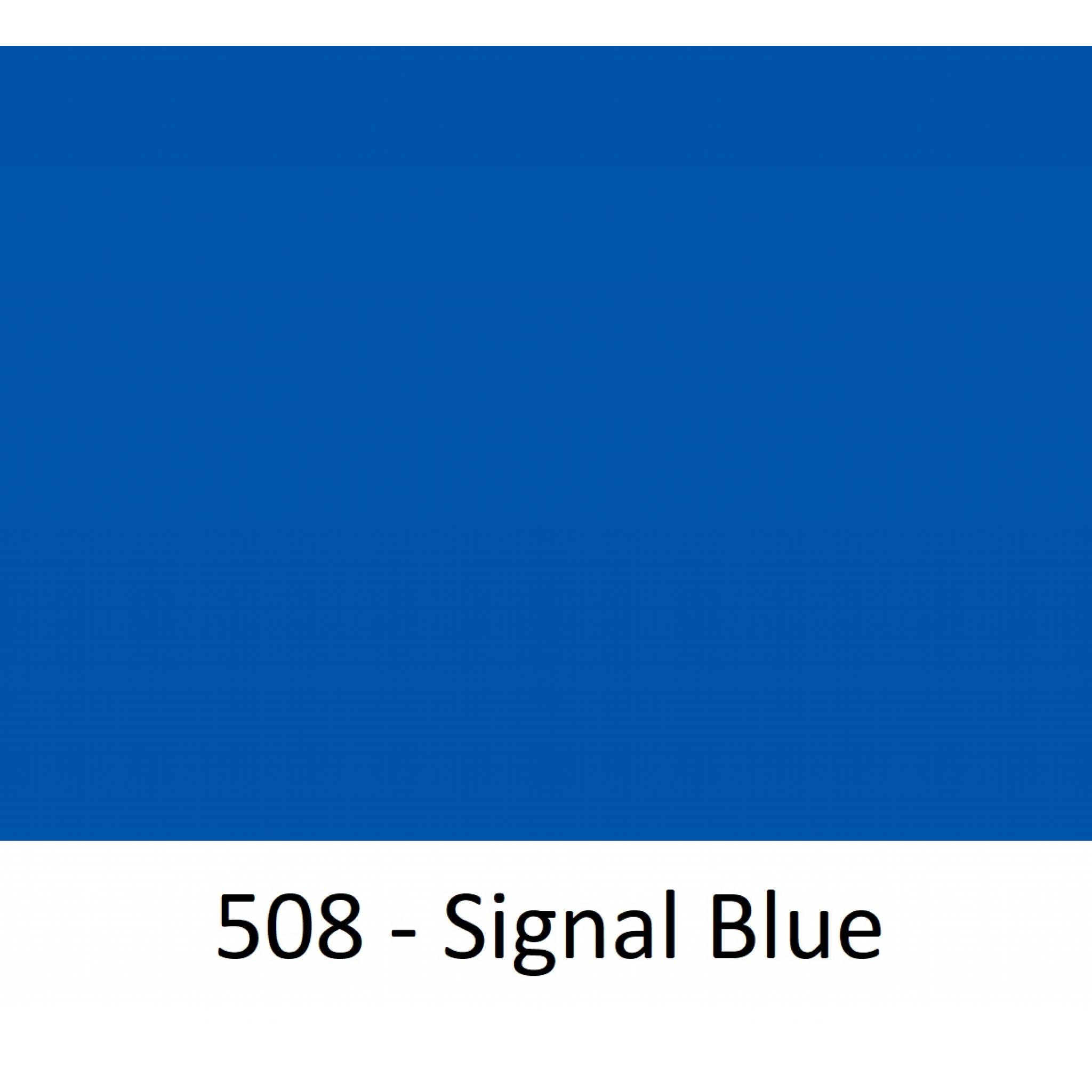 1260mm Wide Oracal 551 Series High Performance Cal Vinyl - Signal Blue 508
