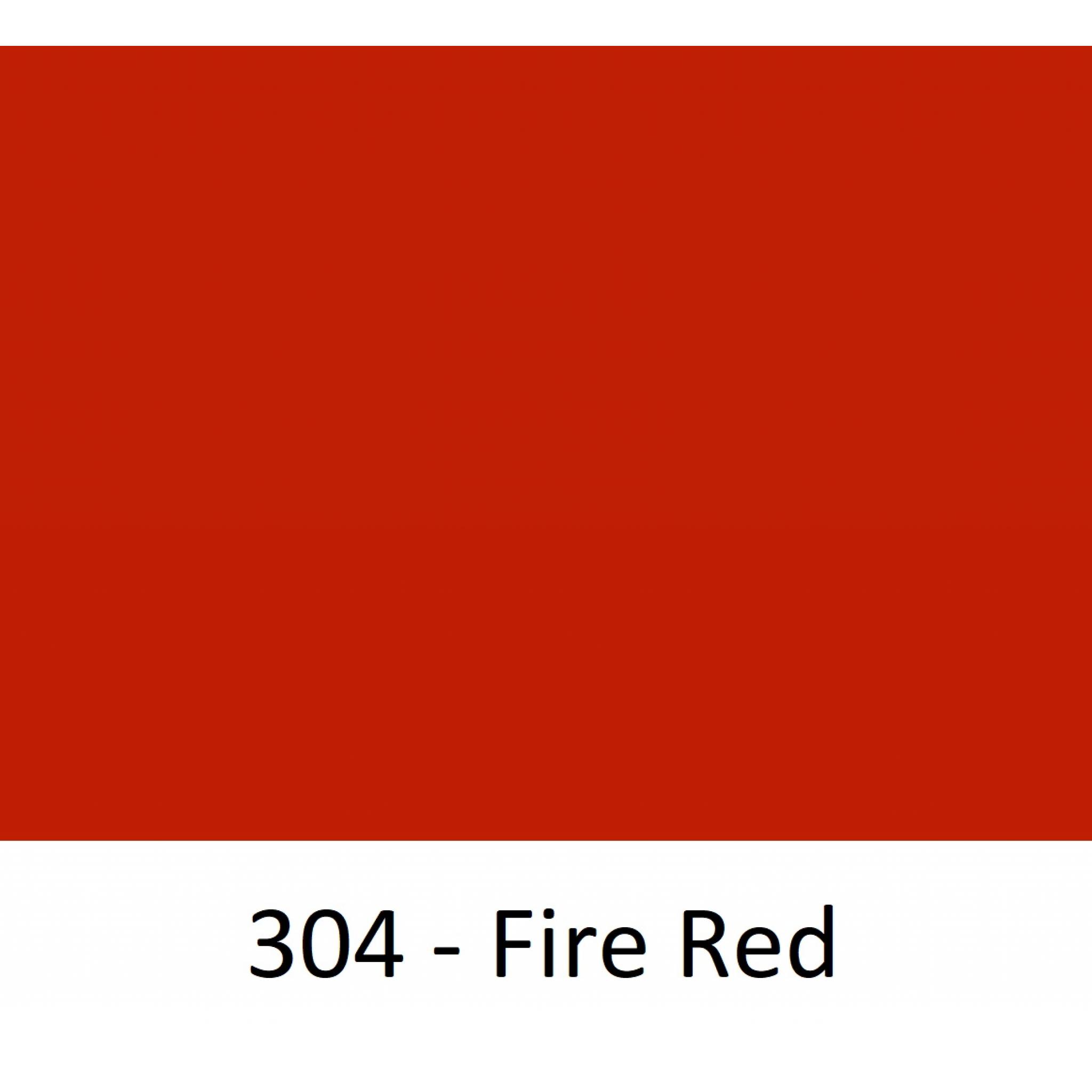 1260mm Wide Oracal 551 Series High Performance Cal Vinyl - Fire Red 304