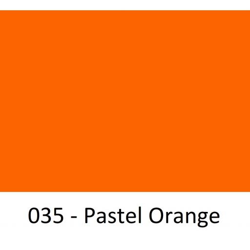Oracal 651 Series CAD/CAM Plotter Vinyl Gloss 035 Pastel Orange 630mm Wide