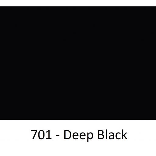 1260mm Wide Oracal 551 Series High Performance Cal Vinyl - Deep Black 701