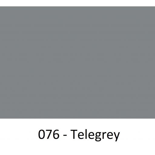 630mm Wide Telegrey 076 Gloss Finish Oracal 751 Cast Sign Vinyl