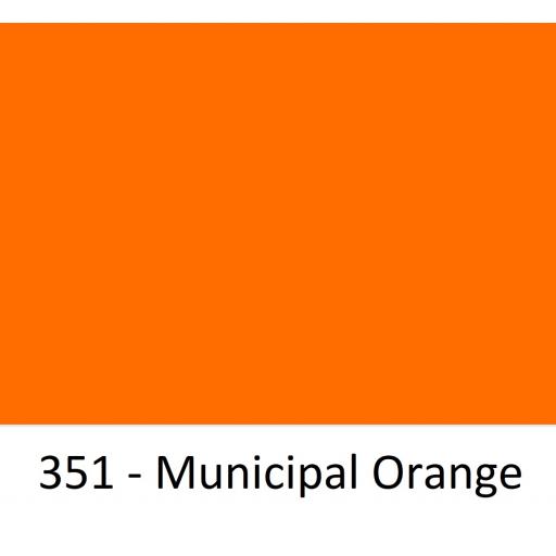 1520mm Wide Oracal 970 Rapid Air Premium Wrapping Cast Vinyl - Municipal Orange 351