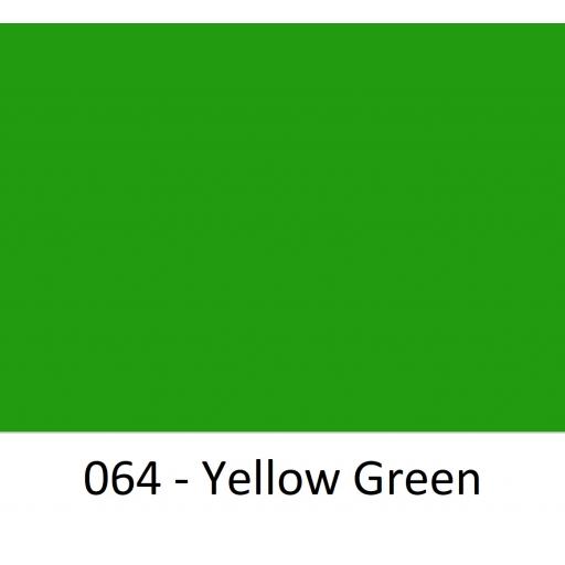 630mm Wide Yellow Green 064 Gloss Finish Oracal 751 Cast Sign Vinyl