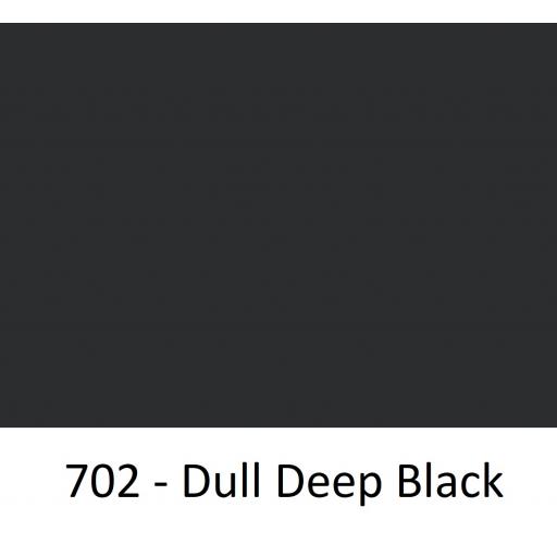 630mm Wide Oracal 551 Series High Performance Cal Vinyl - Dull Deep Black 702