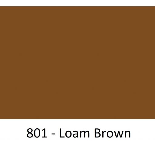 630mm Wide Loam Brown 801 Gloss Finish Oracal 751 Cast Vinyl