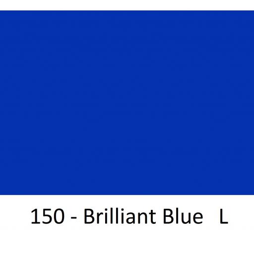 1260mm Wide Brilliant Blue L 150 Oracal 751 Cast Sign Viny