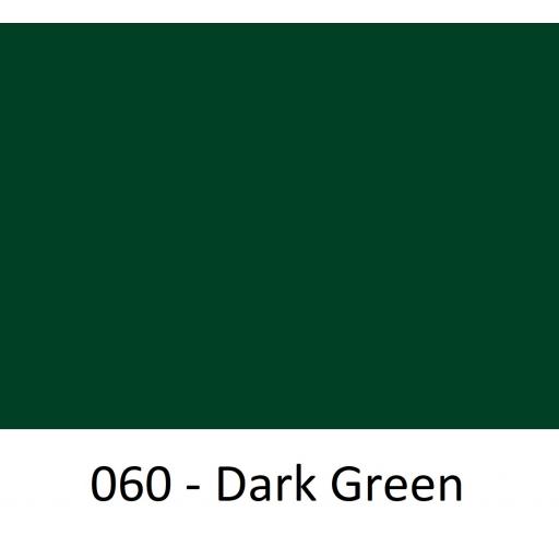 Oracal 651 Series CAD/CAM Plotter Vinyl Gloss 060 Dark Green 1260mm Wide