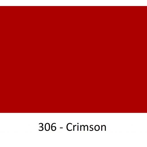 630mm Wide Crimson 306 Gloss Finish Oracal 751 Cast Sign Vinyl