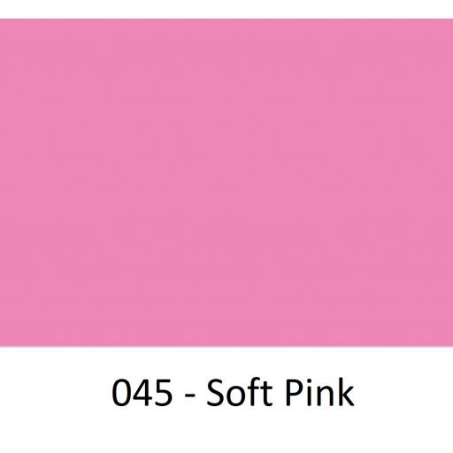 Oracal 651 Series CAD/CAM Plotter Vinyl Gloss 045 Soft Pink 630mm Wide