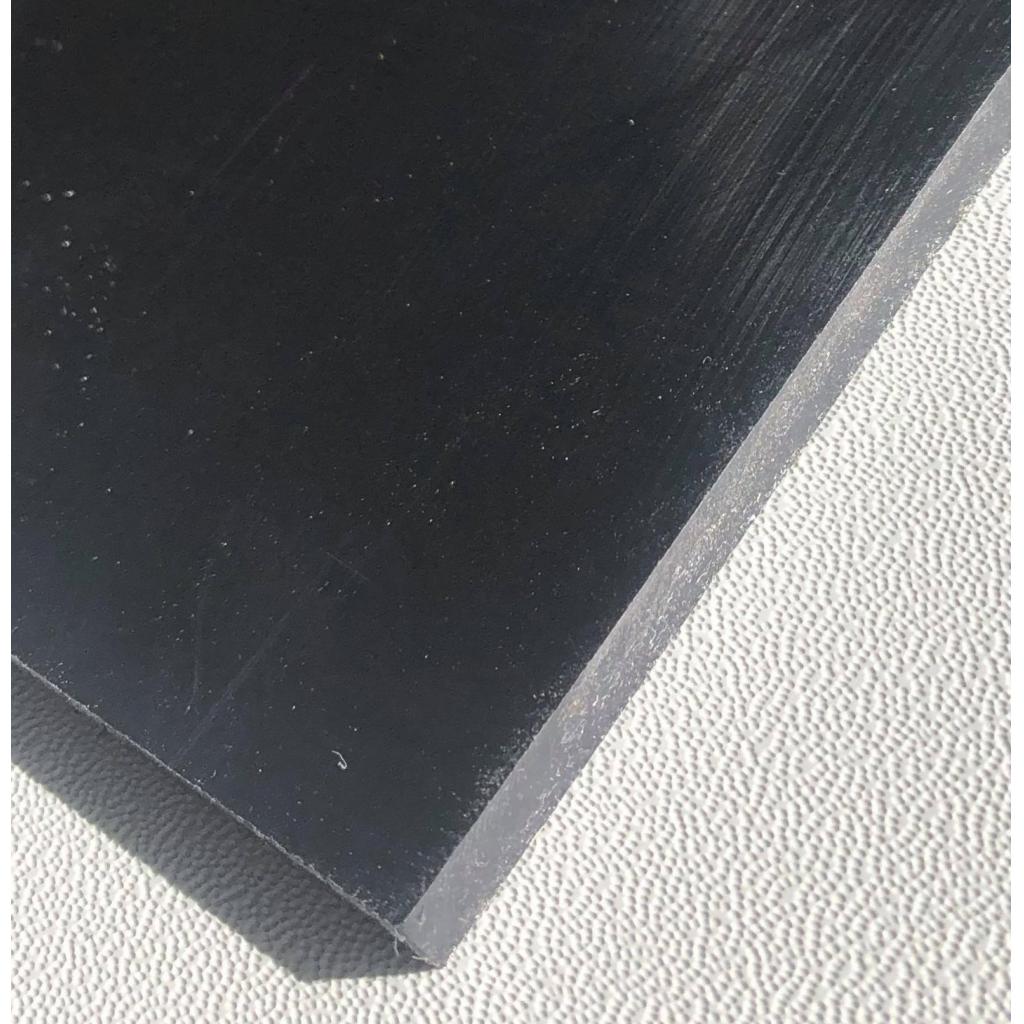 2440mm x 1220mm x 3mm Black (Smooth) Polypropylene Sheet