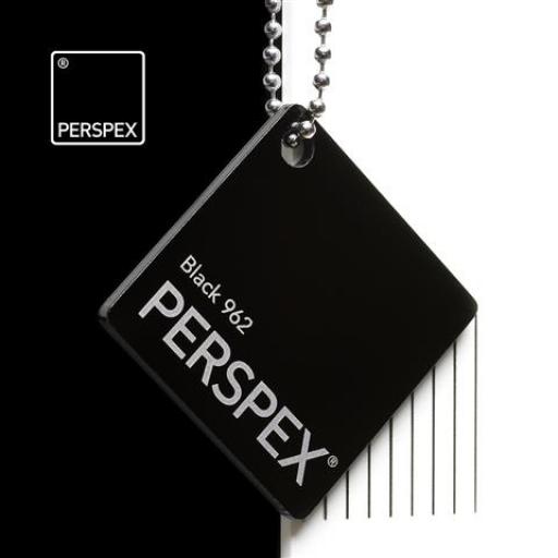 Black Perspex® Cast Acrylic Sheet Options