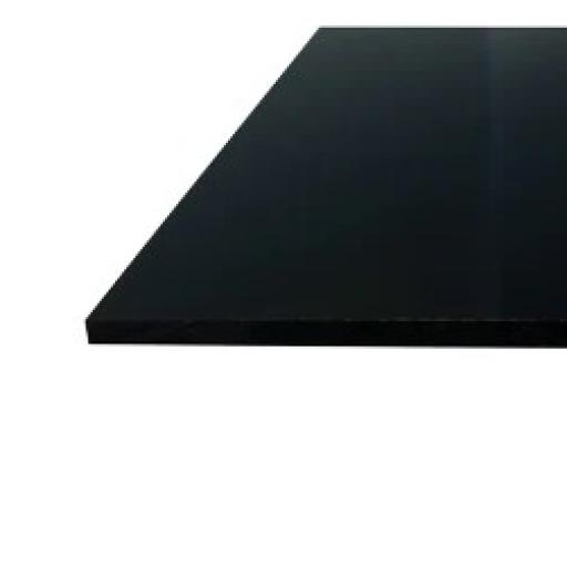 6mm Thick Black Solid Polycarbonate Sheet Options