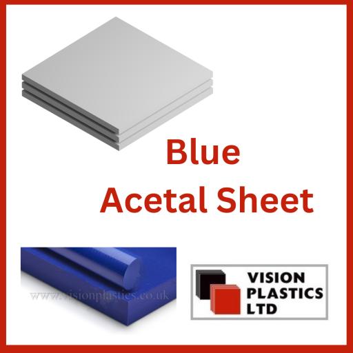 Blue Acetal Sheet Options