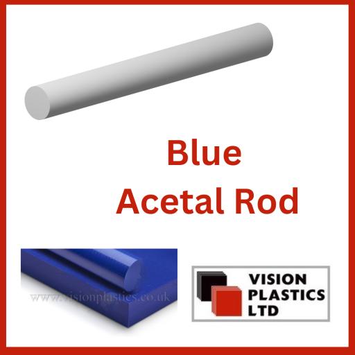 Blue Acetal Rod Options